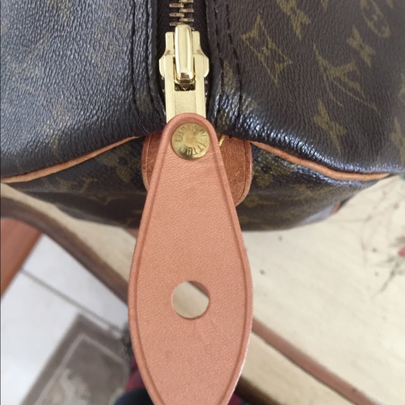 Louis Vuitton Backpack Orange Zipper Pulls